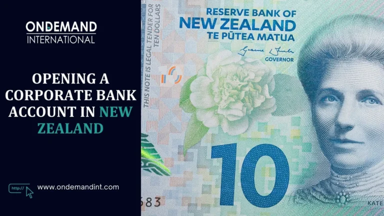 opening a corporate bank account in new zealand