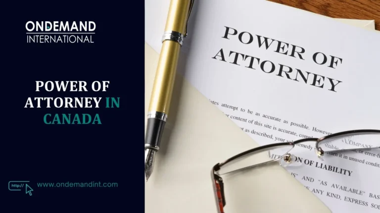 power of attorney in canada