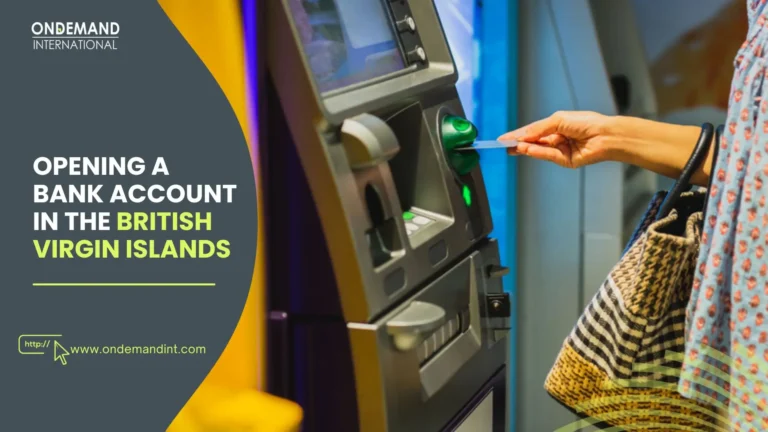 opening a bank account in the british virgin islands