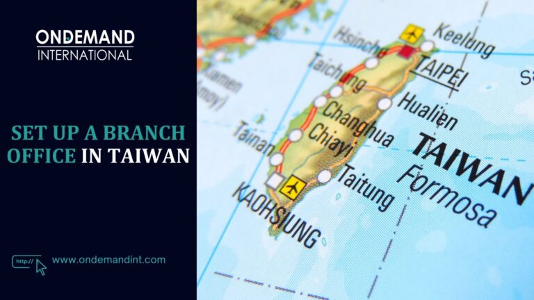 set up a branch office in taiwan