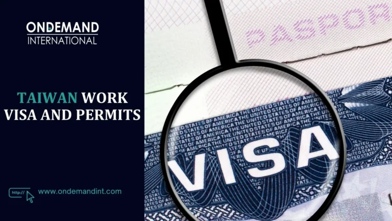 taiwan work visa and permits