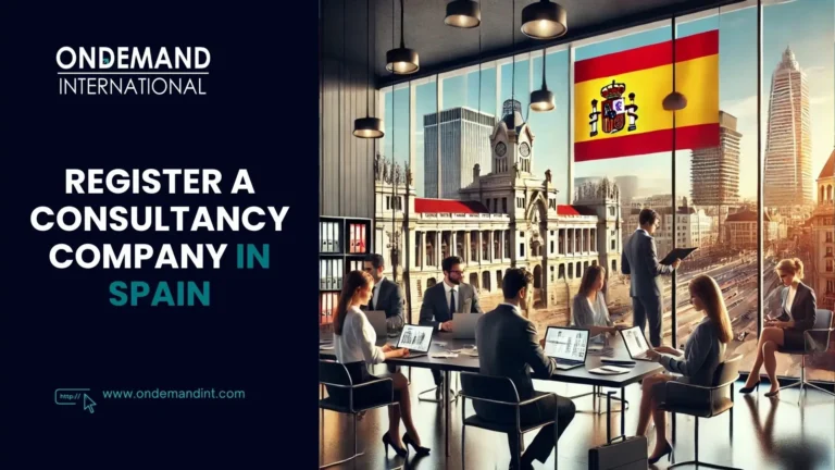 register a consultancy company in spain