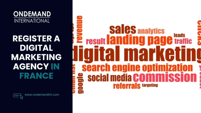 register a digital marketing agency in france
