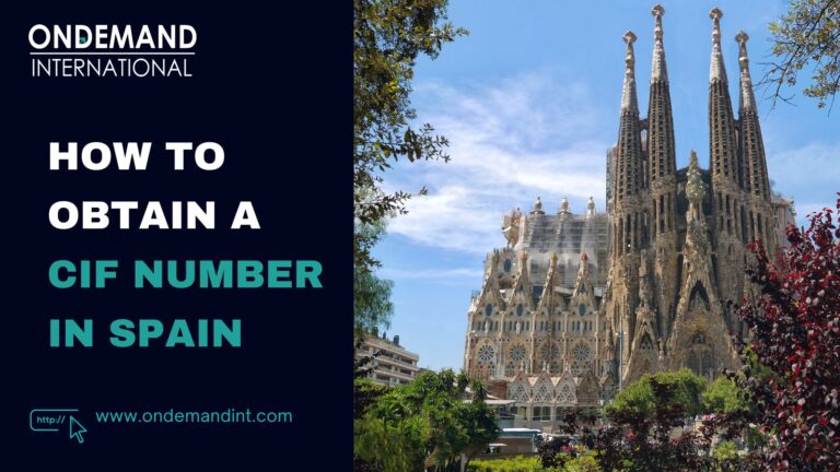 CIF number in Spain