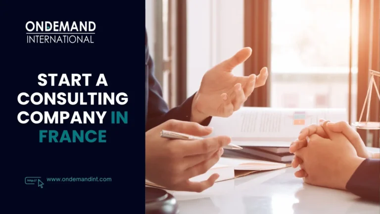 start a consulting company in france