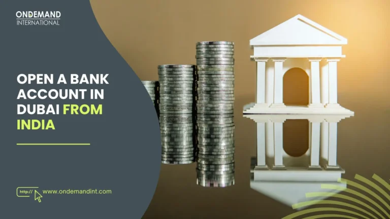open a bank account in dubai from india