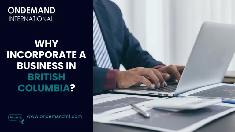 why incorporate a business in british columbia