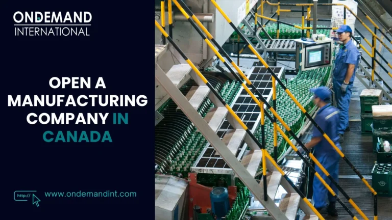 Resources 3 open a manufacturing company in canada