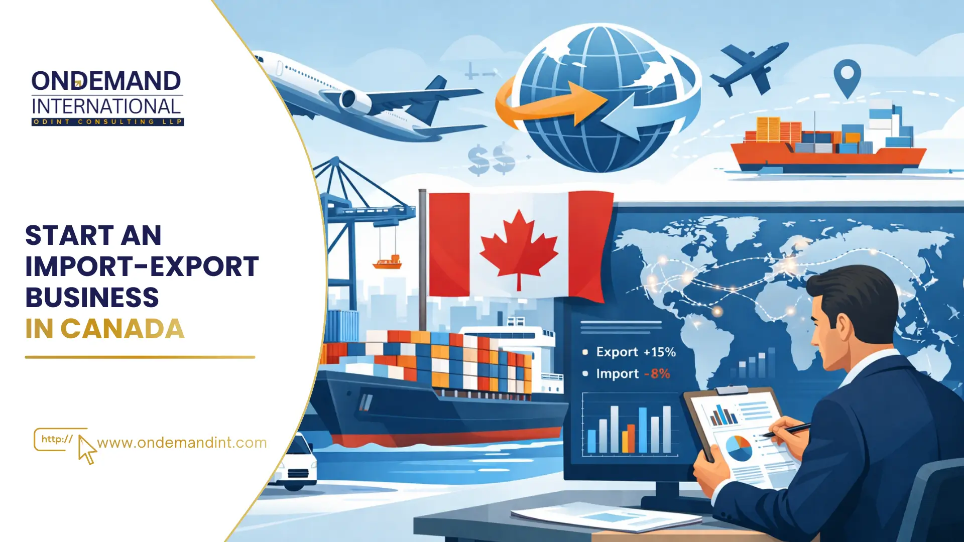 start an import-export business in canada
