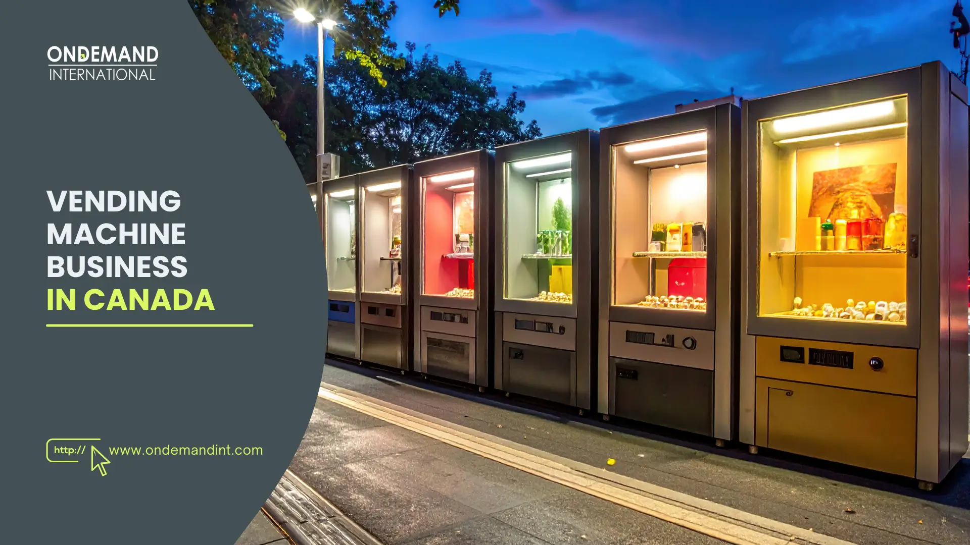 start a vending machine business in canada
