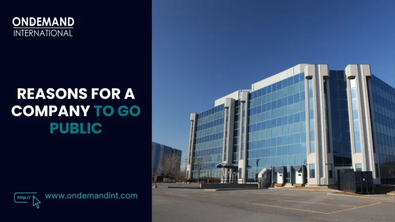 reasons for a company to go public