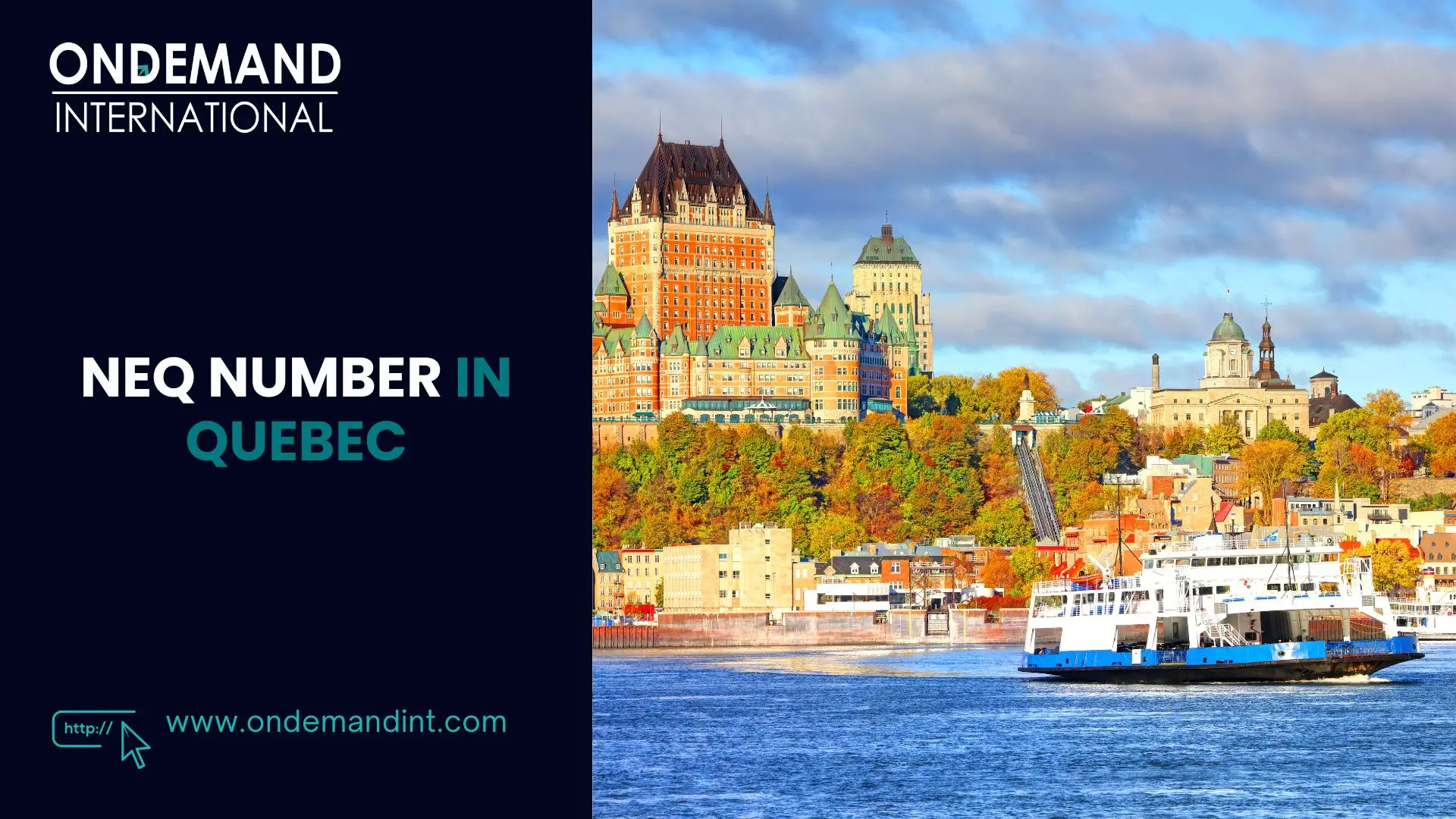 neq number in quebec