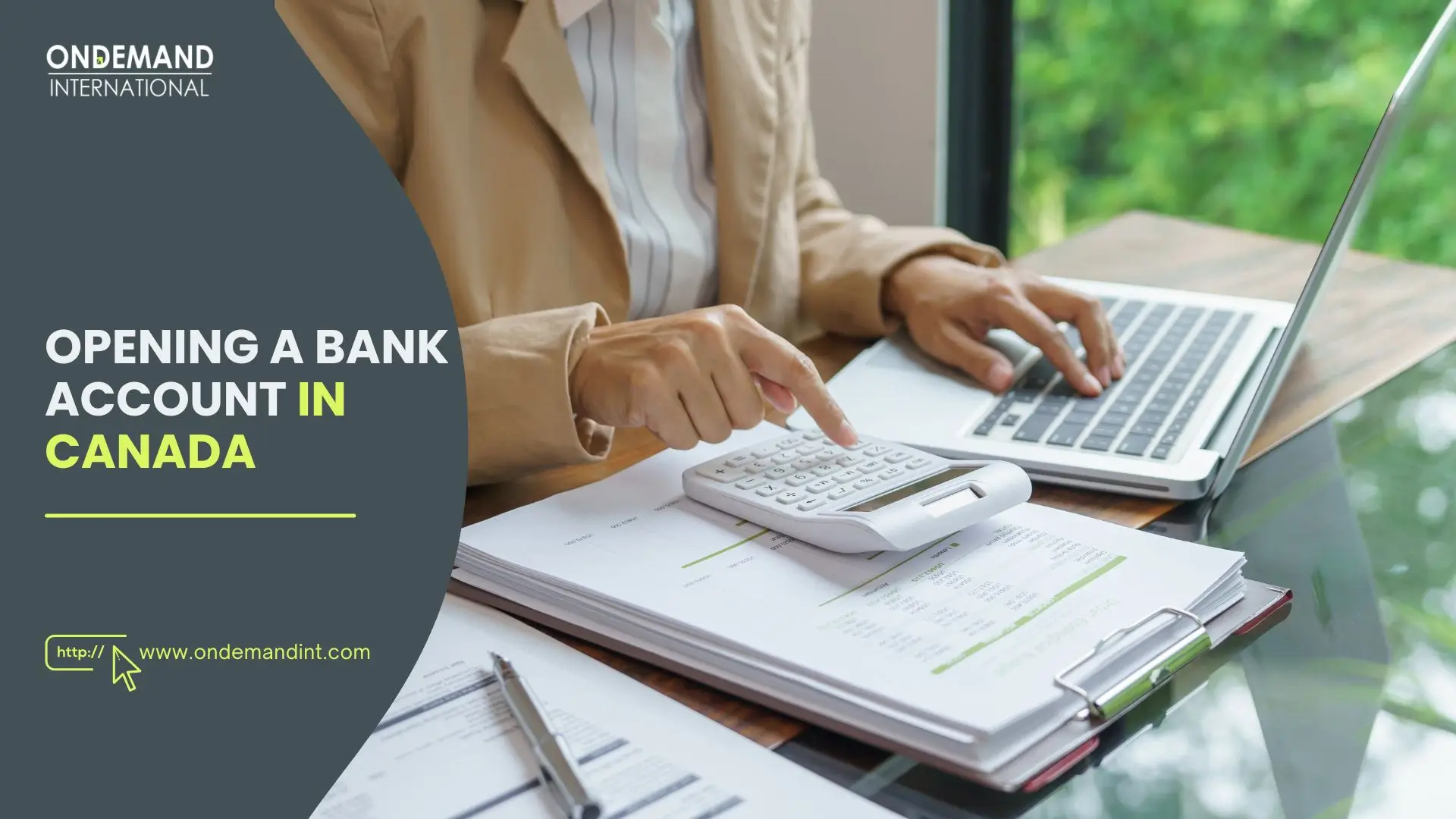 opening a bank account in canada