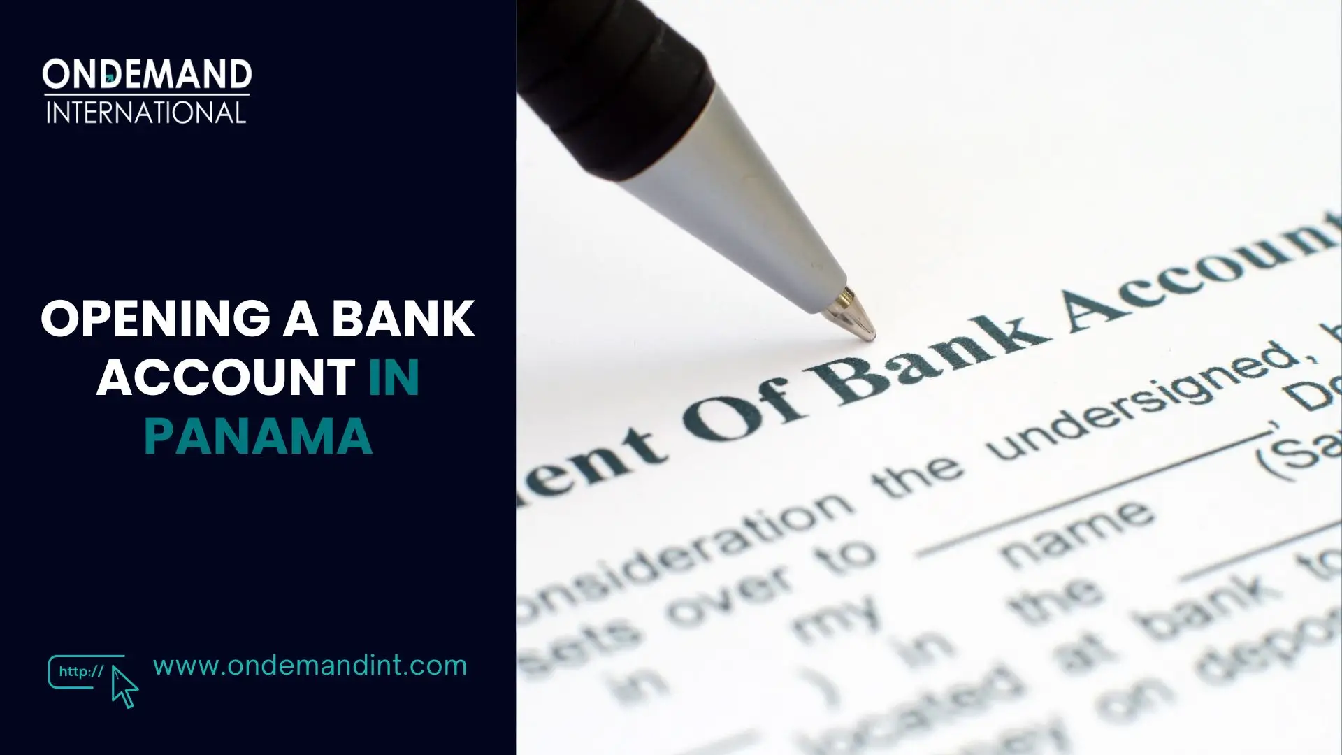 opening a bank account in panama