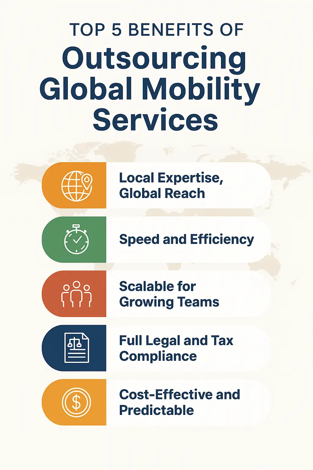 5 benefits of outsourcing global mobility services