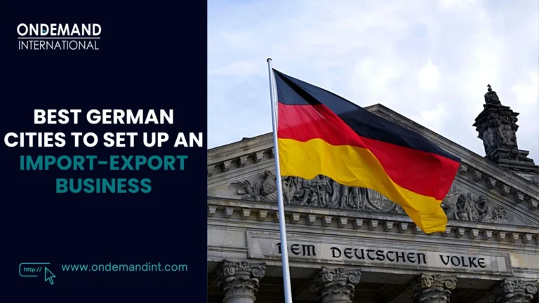 best german cities to set up an import-export business