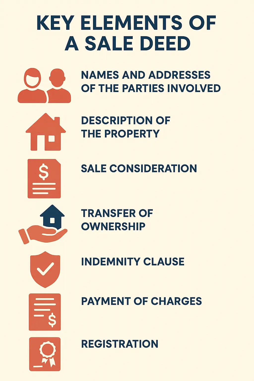 key elements of a sale deed