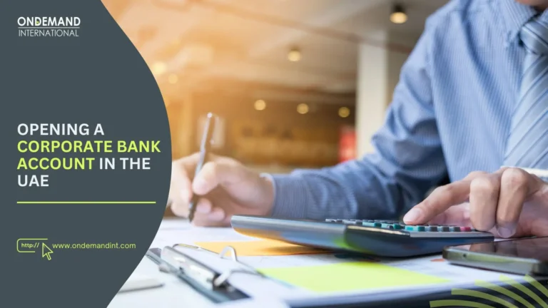 opening a corporate bank account in the uae