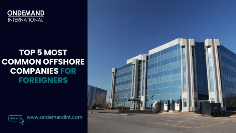 5 most common types of offshore companies for foreigners