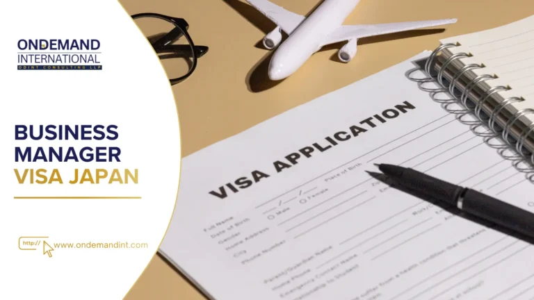 Business Manager Visa Japan