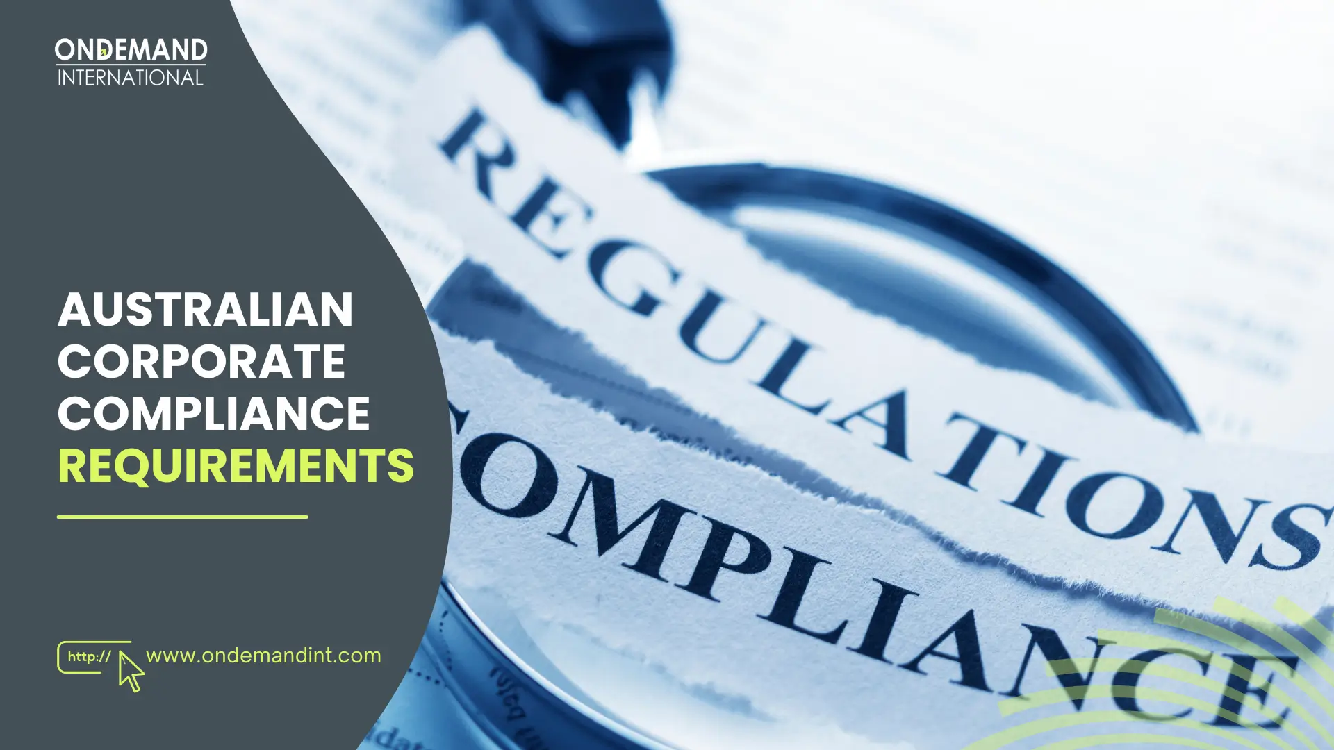 australian corporate compliance requirements