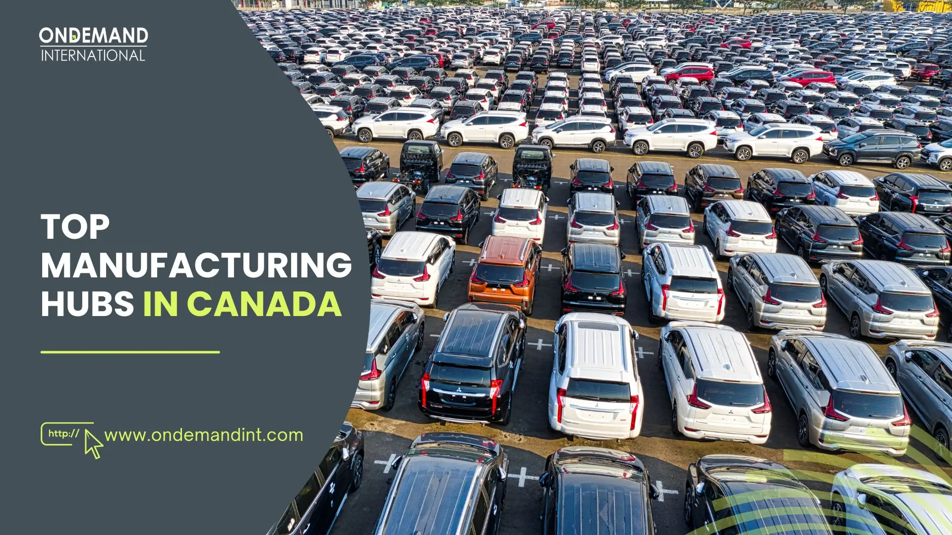 top manufacturing hubs in canada