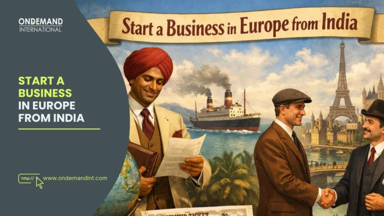 start a business in europe from india