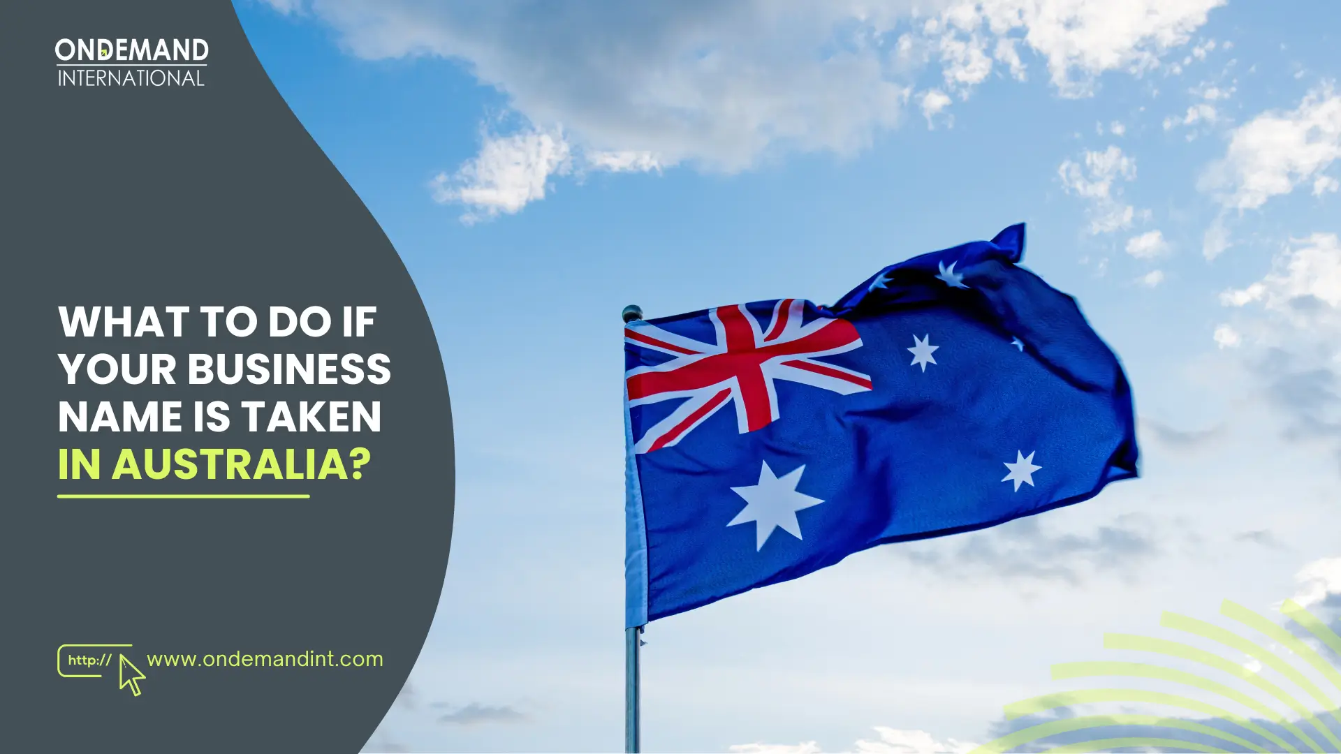 What to do if your business name is taken in Australia?