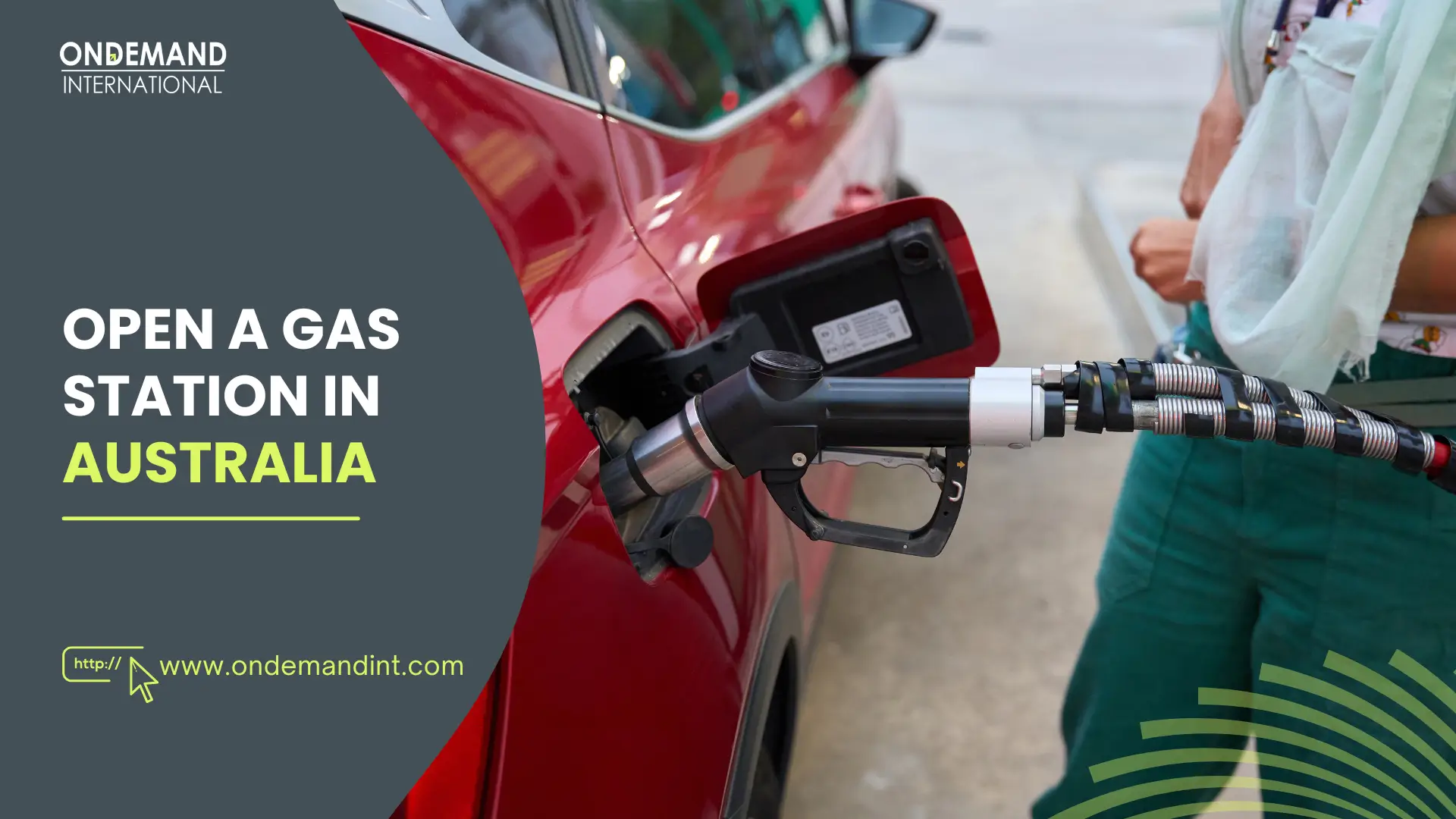 open a gas station in australia