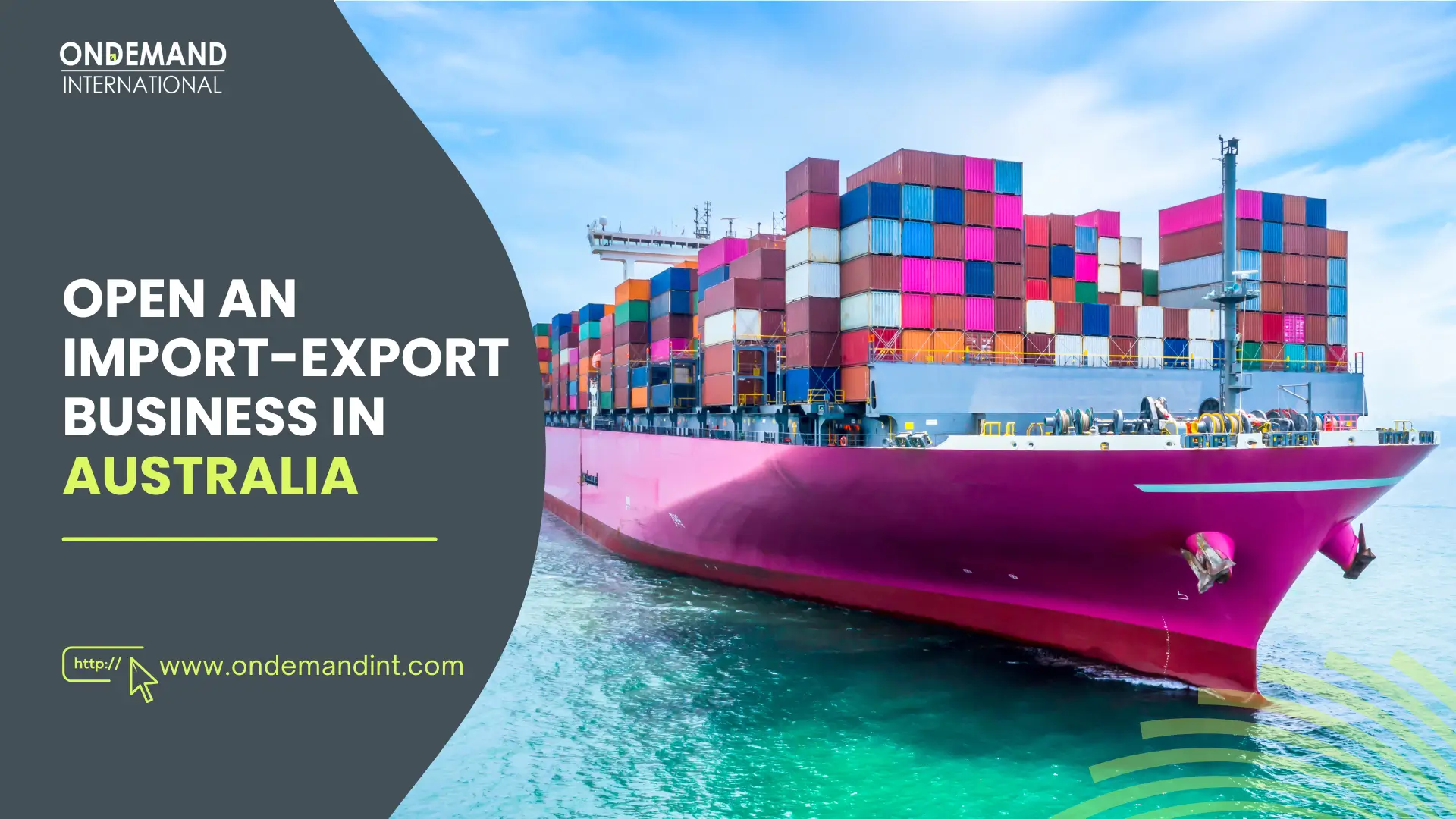 opening an import-export business in australia
