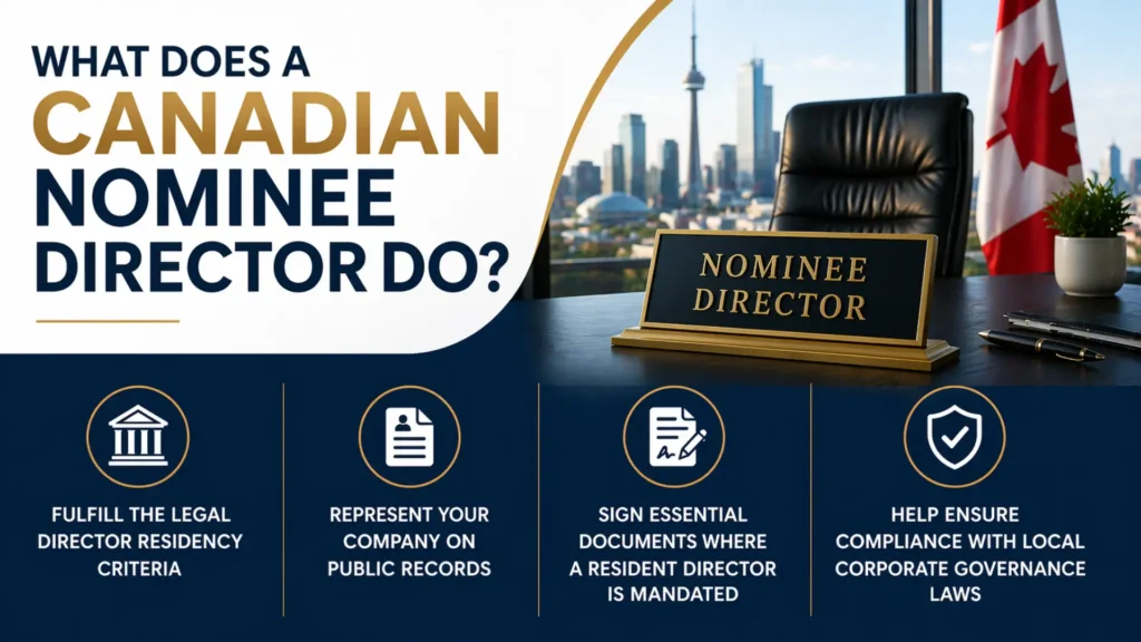 what does a canadian nominee director do