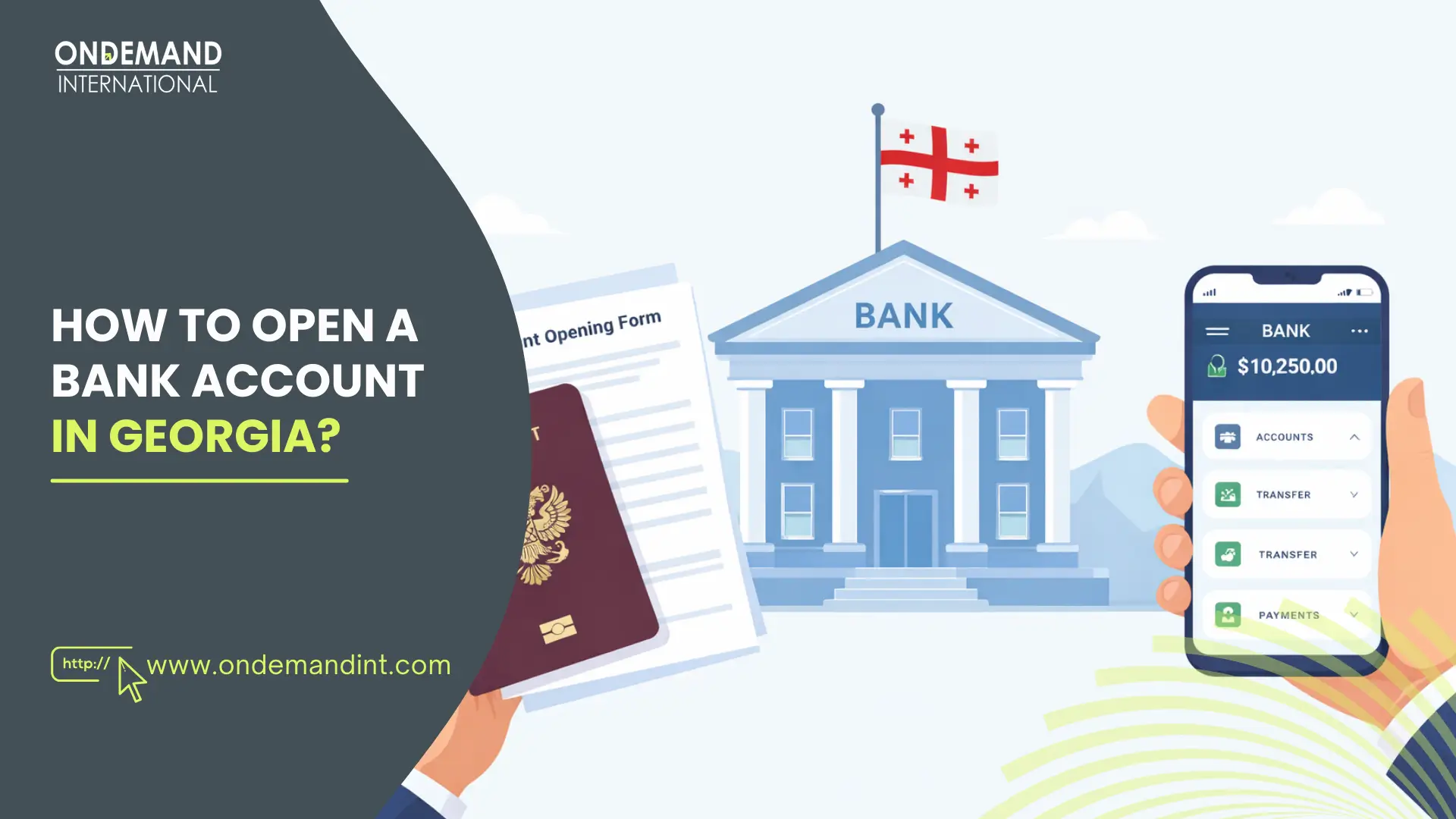 Open a Bank Account in Georgia
