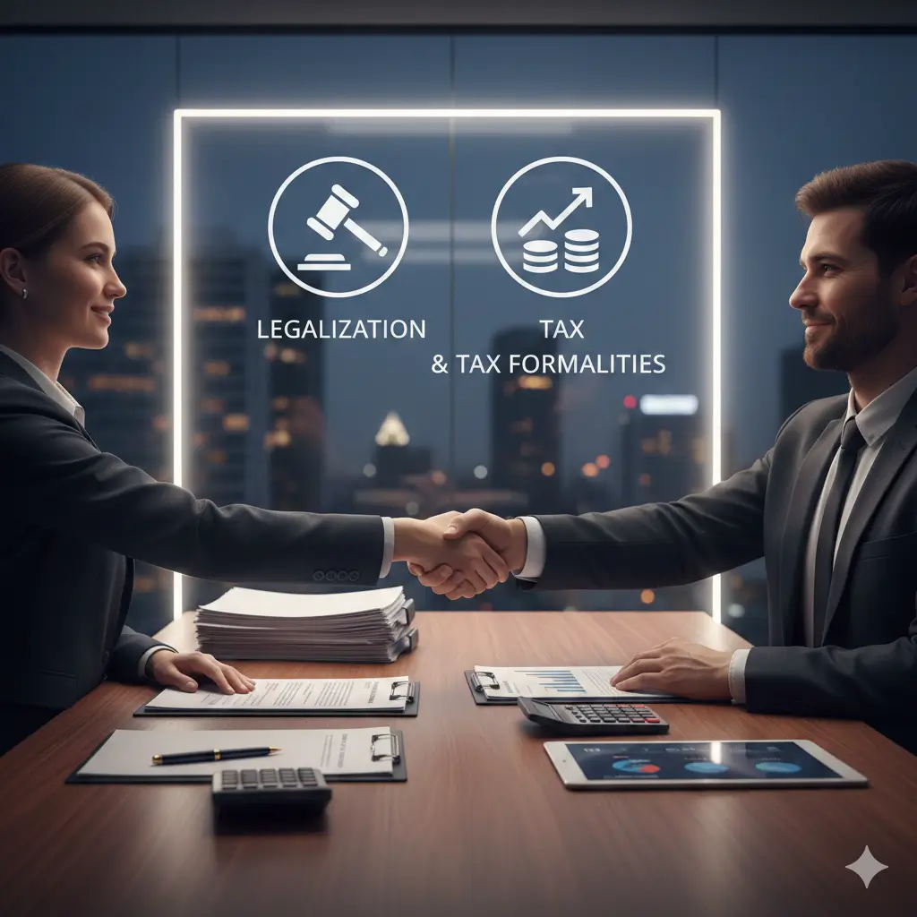 Legalization and tax formalities for Spain Digital Nomad Visa