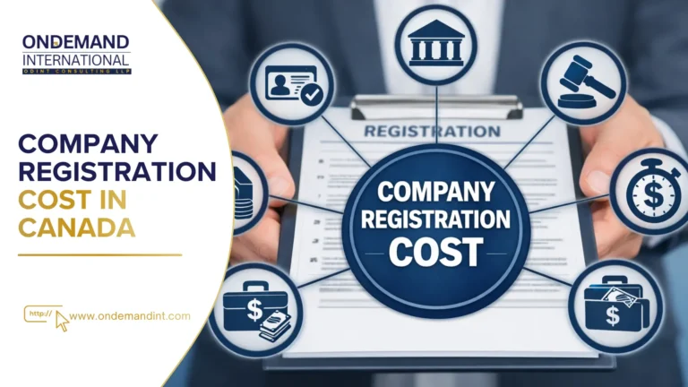 company registration cost in canada