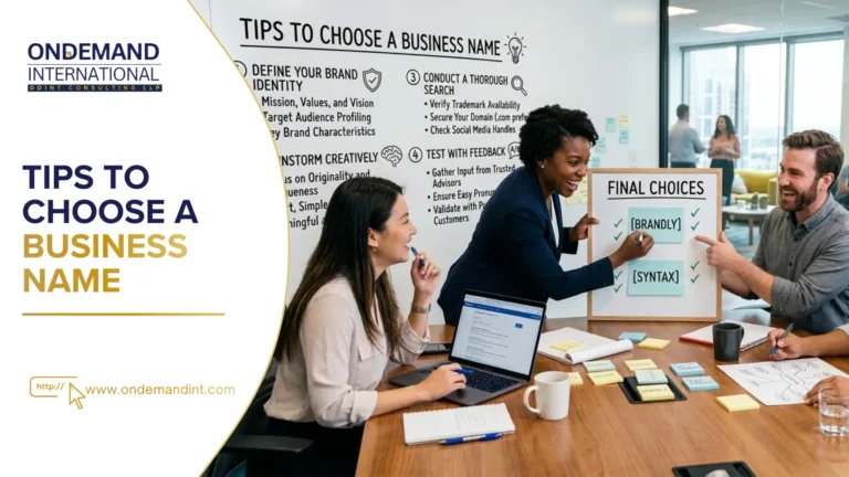 tips to choose a business name