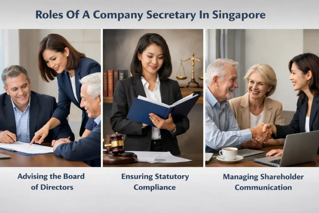role of a companny secretary in singapore