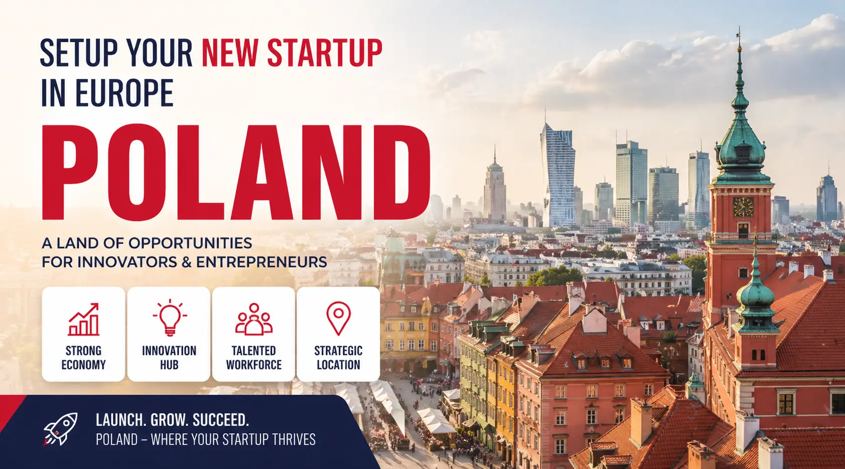 why start your new startup in poland