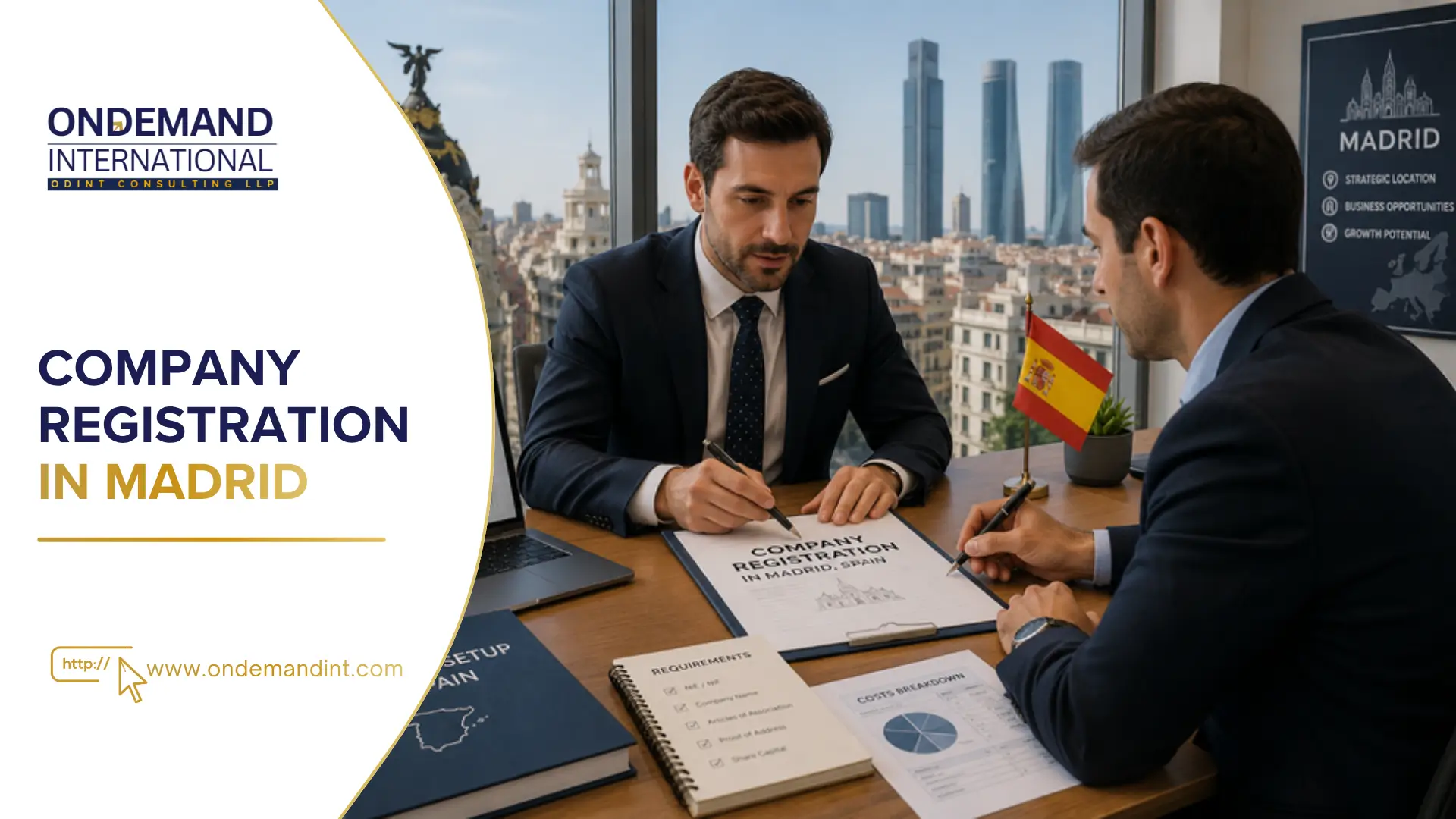 Company Registration In Madrid