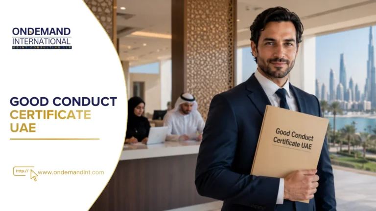 Good Conduct Certificate UAE
