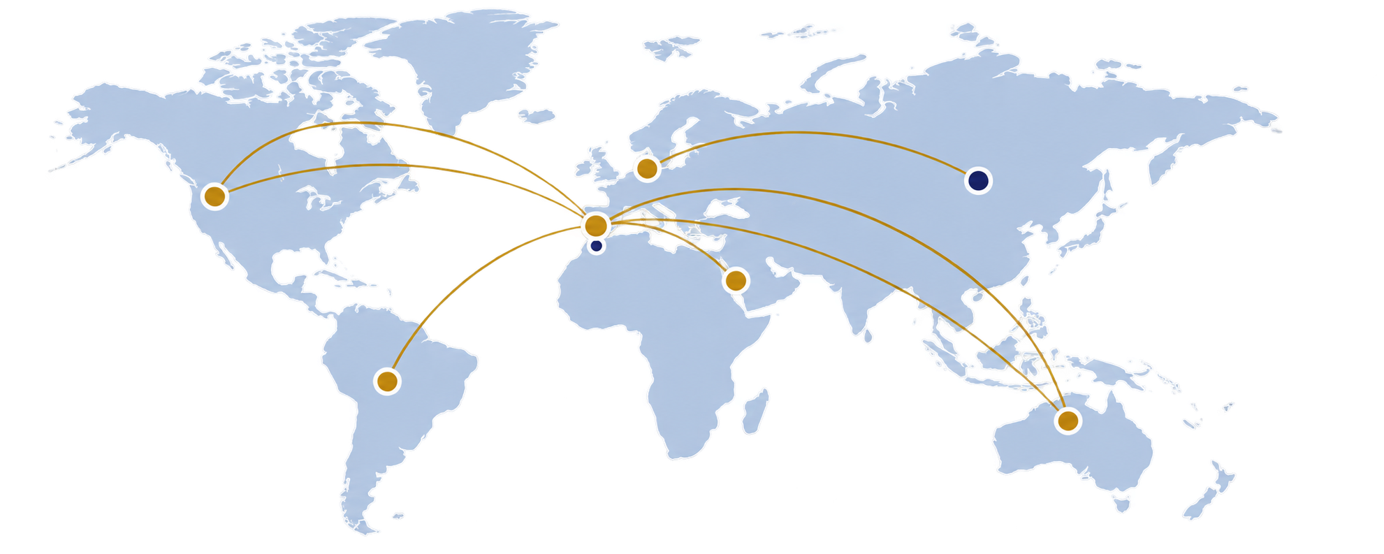 OnDemand International global office locations map