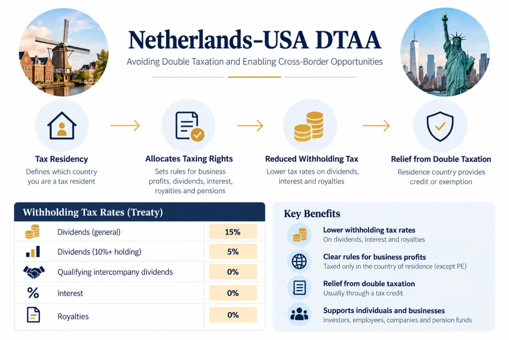 Netherlands-USA double taxation avoidance agreement
